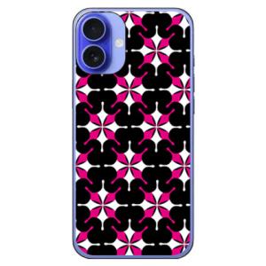 SUN ブラック×ピンク (ハード ケース カバー) SECOND SKIN iPhone 16