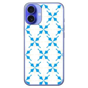 SUN ホワイト×ブルー (ハード ケース カバー) SECOND SKIN iPhone 16