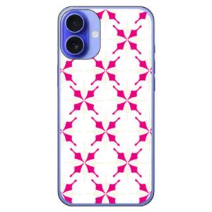 SUN ホワイト×ピンク (ハード ケース カバー) SECOND SKIN iPhone 16