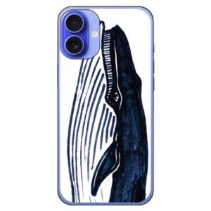 くじら_1 (ハード ケース カバー) SECOND SKIN iPhone 16