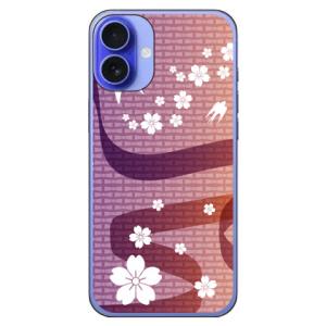 つばめ 紫 (ハード ケース カバー) Coverfull iPhone 16