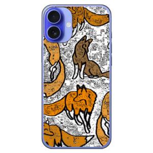 ドローイング フォックス (ハード ケース カバー) Coverfull iPhone 16