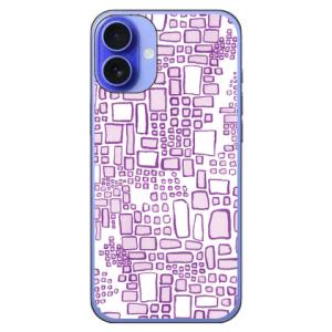 ピンクフラワーズ スクエア (ハード ケース カバー) Coverfull iPhone 16