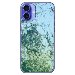 グリーンテクスチャ ストーン (ハード ケース カバー) Coverfull iPhone 16