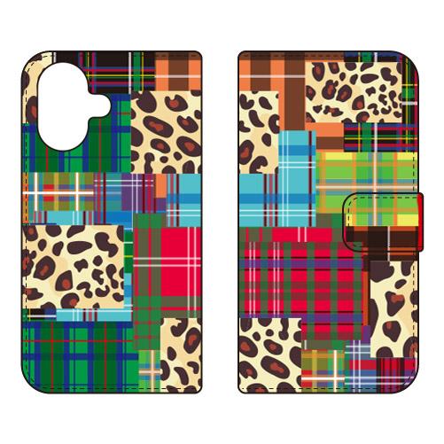 手帳型スマホケース Patchwork (受注生産)  SECOND SKIN iPhone 17
