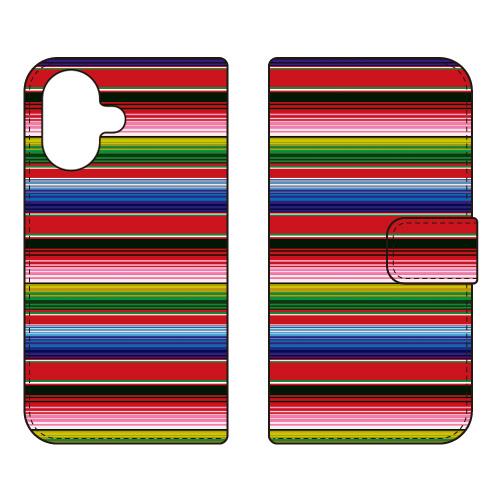 手帳型スマホケース MEXICO (受注生産)  SECOND SKIN iPhone 17