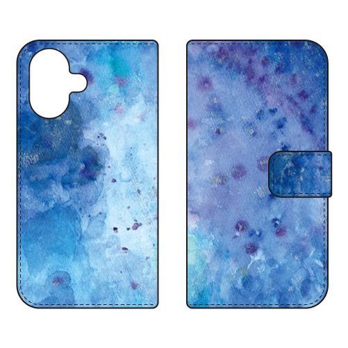 手帳型スマホケース kanoco 夜の空 (受注生産)  SECOND SKIN iPhone 17