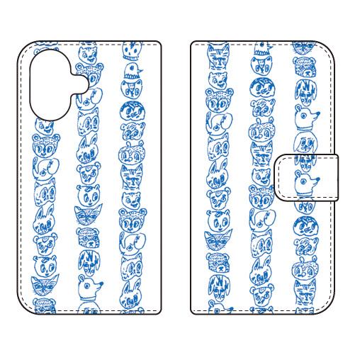 手帳型スマホケース Rob Kidney 19 People (受注生産)  SECOND SKIN...