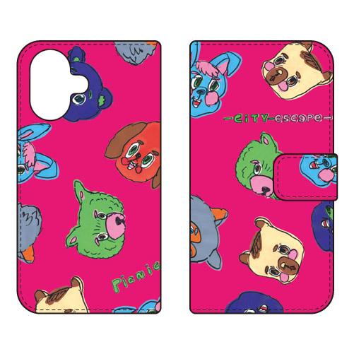 手帳型スマホケース Rob Kidney City Escape Picnic Crew (受注生産...