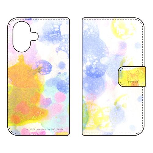 手帳型スマホケース 池田ハルPoetic 1 (受注生産)  SECOND SKIN iPhone ...