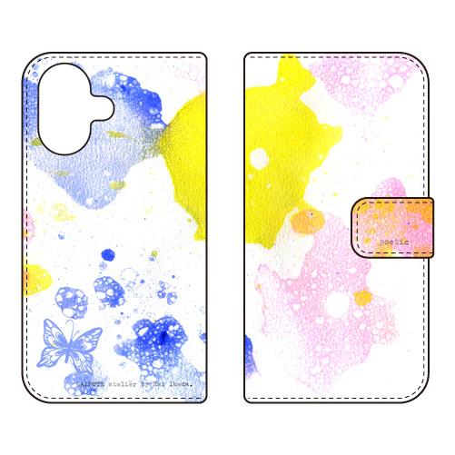 手帳型スマホケース 池田ハルPoetic 2 (受注生産)  SECOND SKIN iPhone ...