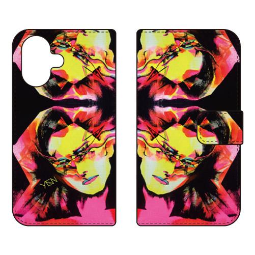 手帳型スマホケース MICROU NARCISSUS (受注生産)  SECOND SKIN iPh...