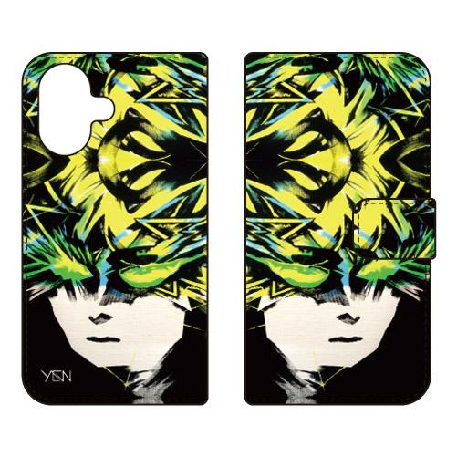 手帳型スマホケース MICROU GIRAGIRA (受注生産)  SECOND SKIN iPho...