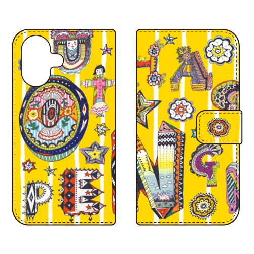 手帳型スマホケース 若林夏 decoration togo (受注生産)  SECOND SKIN ...