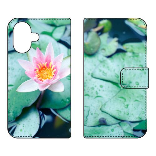 手帳型スマホケース 竹林省悟 ハスノハナ (受注生産)  SECOND SKIN iPhone 17