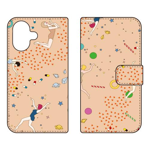 手帳型スマホケース YOKEY Milky Way (受注生産)  SECOND SKIN iPho...
