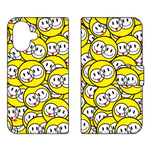 手帳型スマホケース Moisture SMILE DOT 2 (受注生産)  SECOND SKIN...