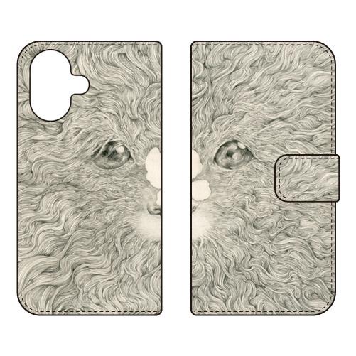 手帳型スマホケース KYOTARO 動物と蝶 2012 (受注生産)  SECOND SKIN iP...