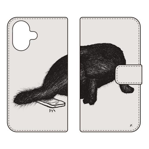 手帳型スマホケース オブチジン KOT02 (受注生産)  SECOND SKIN iPhone 1...