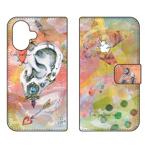 手帳型スマホケース MIKATAMO I can hear you.2 (受注生産)  SECOND...