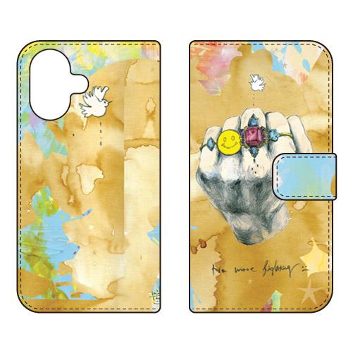 手帳型スマホケース MIKATAMO No more fighting.2 (受注生産)  SECO...