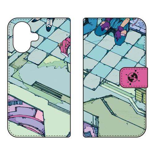 手帳型スマホケース 内田慎之介 タイル (受注生産)  SECOND SKIN iPhone 17