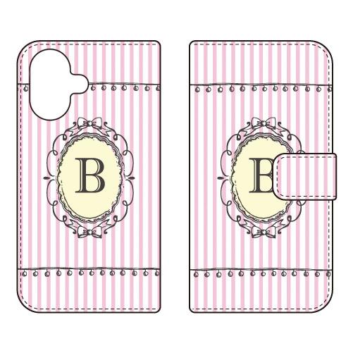 手帳型スマホケース B （ピンク） (受注生産)  Cf LTD iPhone 17