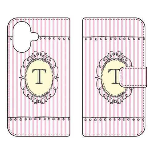 手帳型スマホケース T （ピンク） (受注生産)  Cf LTD iPhone 17