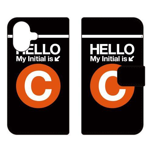 手帳型スマホケース サブウェイ C （オレンジ） (受注生産)  Cf LTD iPhone 17