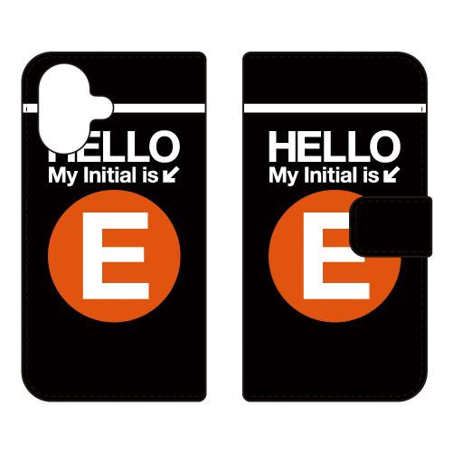 手帳型スマホケース サブウェイ E （オレンジ） (受注生産)  Cf LTD iPhone 17