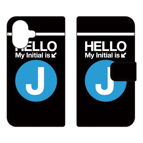 手帳型スマホケース サブウェイ J （サックス） (受注生産)  Cf LTD iPhone 17