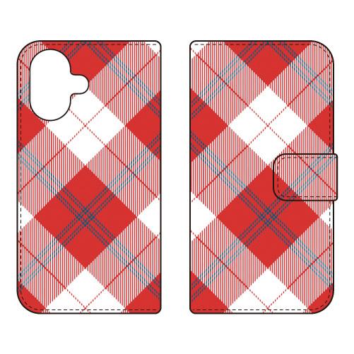 手帳型スマホケース パターン-2 (受注生産)  Cf LTD iPhone 17