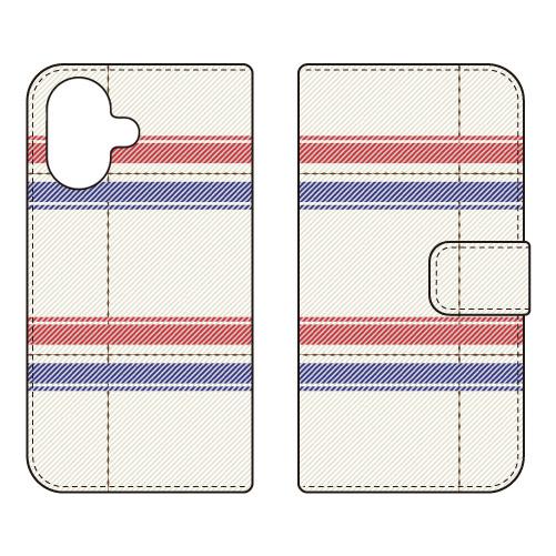 手帳型スマホケース パターン-12 (受注生産)  Cf LTD iPhone 17