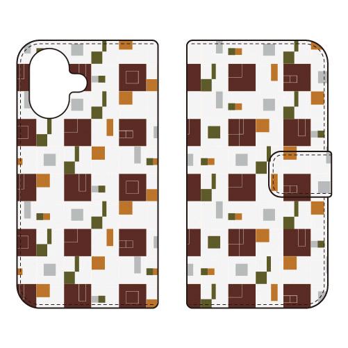 手帳型スマホケース パターン-38 (受注生産)  Cf LTD iPhone 17