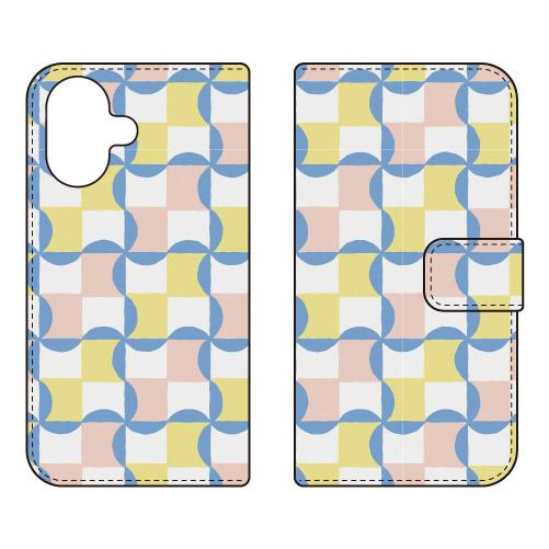 手帳型スマホケース パターン-47 (受注生産)  Cf LTD iPhone 17