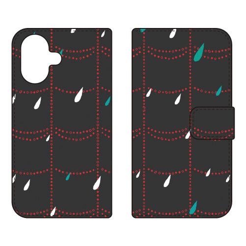 手帳型スマホケース パターン-67 (受注生産)  Cf LTD iPhone 17