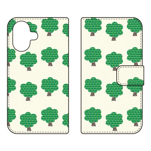 手帳型スマホケース パターン-73 (受注生産)  Cf LTD iPhone 17