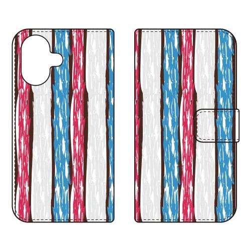 手帳型スマホケース パターン-78 (受注生産)  Cf LTD iPhone 17