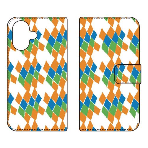 手帳型スマホケース パターン-85 (受注生産)  Cf LTD iPhone 17