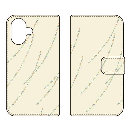 手帳型スマホケース パターン-111 (受注生産)  Cf LTD iPhone 17