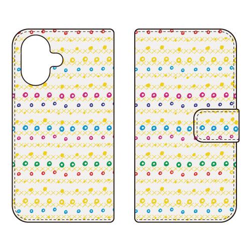 手帳型スマホケース パターン-117 (受注生産)  Cf LTD iPhone 17