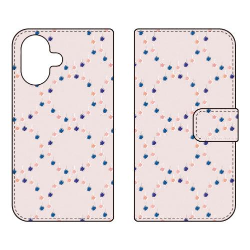 手帳型スマホケース パターン-129 (受注生産)  Cf LTD iPhone 17