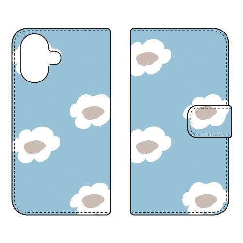 手帳型スマホケース パターン-131 (受注生産)  Cf LTD iPhone 17