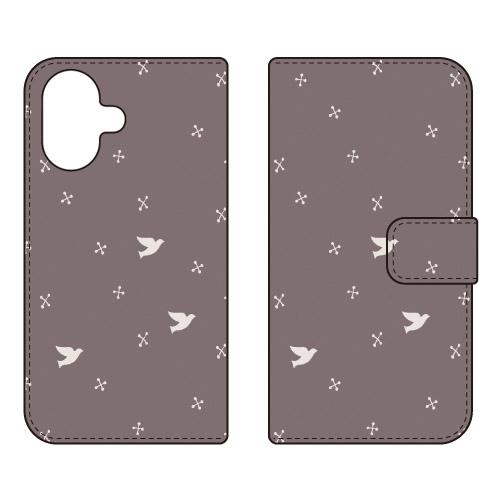 手帳型スマホケース パターン-132 (受注生産)  Cf LTD iPhone 17