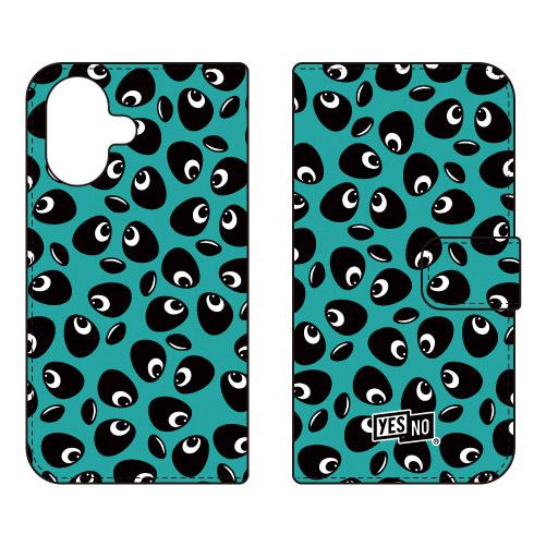 手帳型スマホケース パンダ エメラルド (受注生産)  YESNO iPhone 17