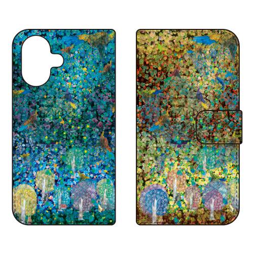 手帳型スマホケース monikotoデザイン アプロス (受注生産) iPhone 17