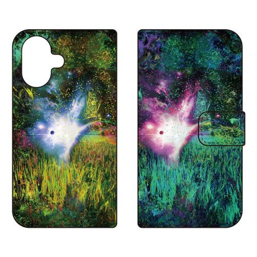 手帳型スマホケース monikotoデザイン スプラウト (受注生産) iPhone 17