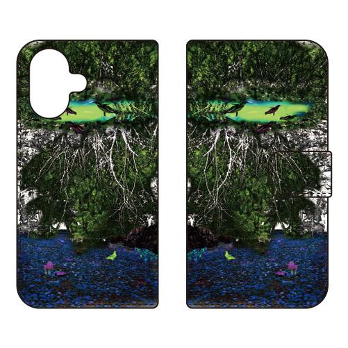 手帳型スマホケース monikotoデザイン 記憶 (受注生産) iPhone 17