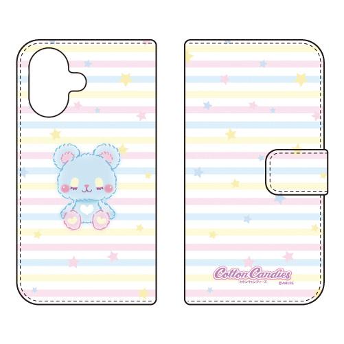 手帳型スマホケース コットンキャンディーズ コットン (受注生産) iPhone 17