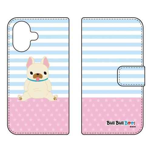 手帳型スマホケース ブルブルBOO！ ペチャ (受注生産) iPhone 17